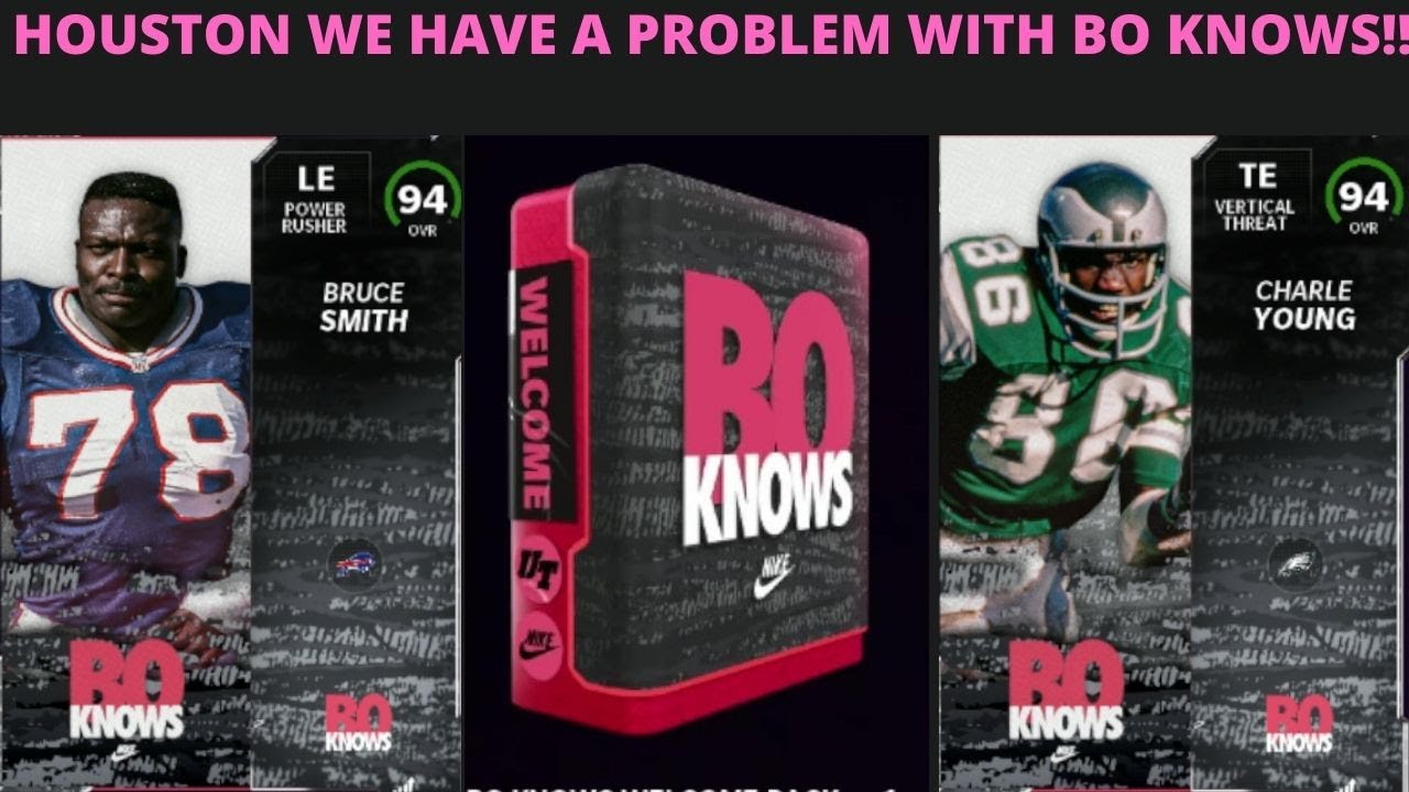 BO KNOWS PROMO HIS HERE! WE ALL BO KNOWS LEGEND, AND SOLOS FOR YOU/MADDEN 22 ULTIMATE TEAM