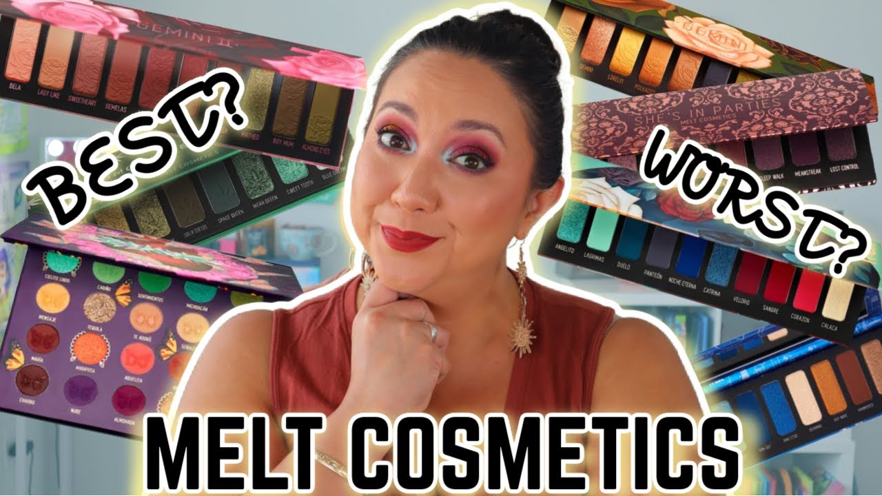 Ranking All Of My Melt Cosmetics Palette | From Worst To Best