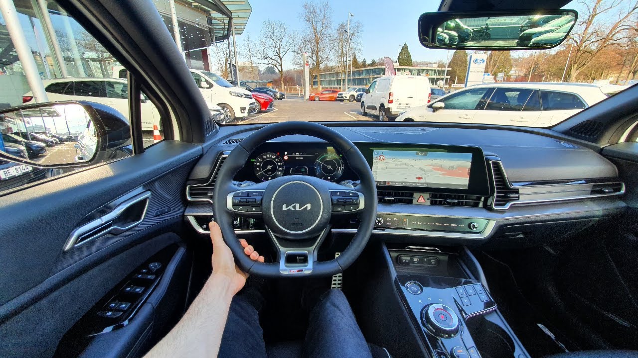 New Kia Sportage Hybrid GT Line 2022 Test Drive POV