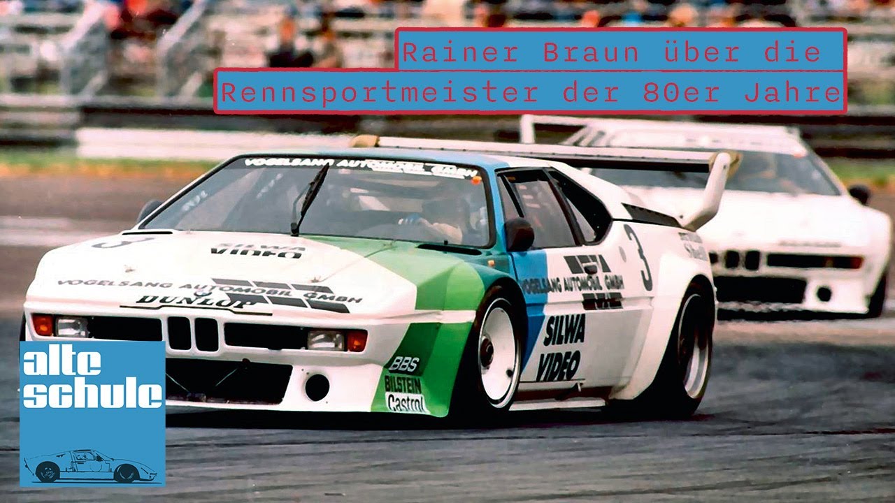 Rainer Braun &uuml;ber die Rennsportmeister der 80er Jahre