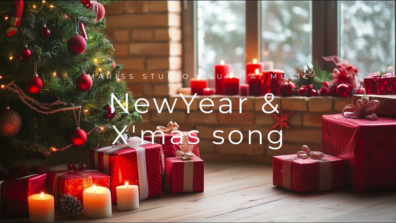 BGM AI Music รวมเพลงปีใหม่สำหรับร้านเครื่องดื่ม | MARISS STUDIO x SUNO