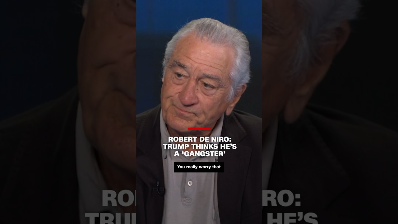 Robert De Niro: Trump thinks he&rsquo;s a &lsquo;gangster&rsquo;