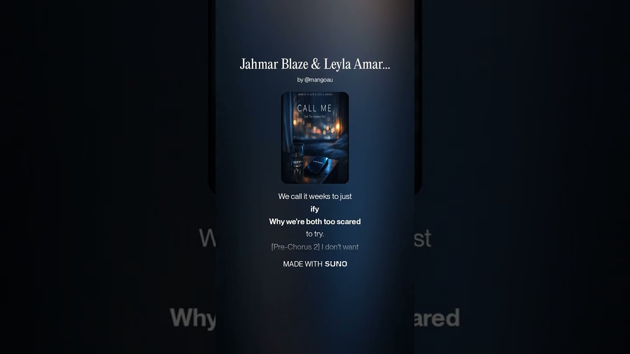 Jahmar Blaze & Leyla Amara - Call Me (Dial The Number Edit)