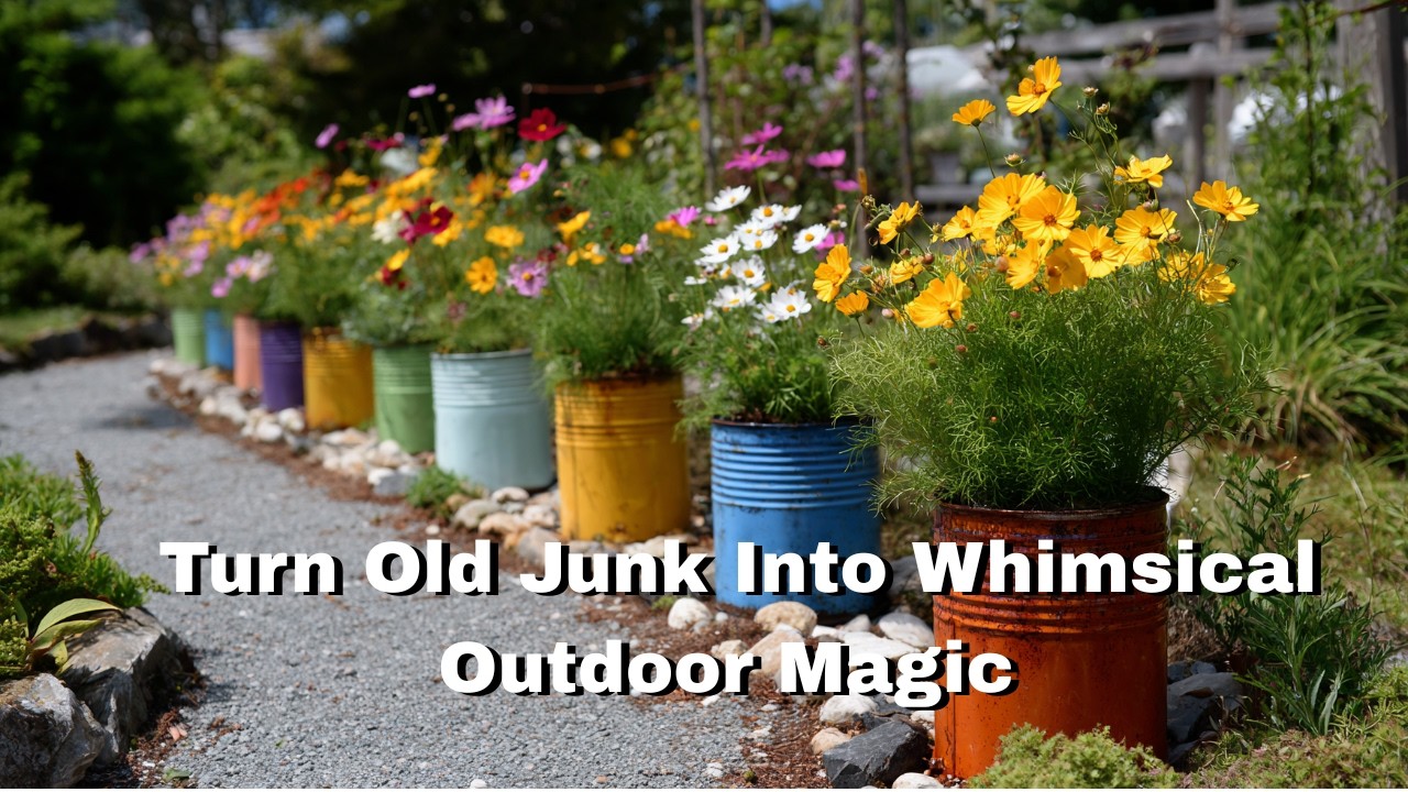 Cottagecore Garden Dreams: Turn Old Junk Into Whimsical Outdoor Magic