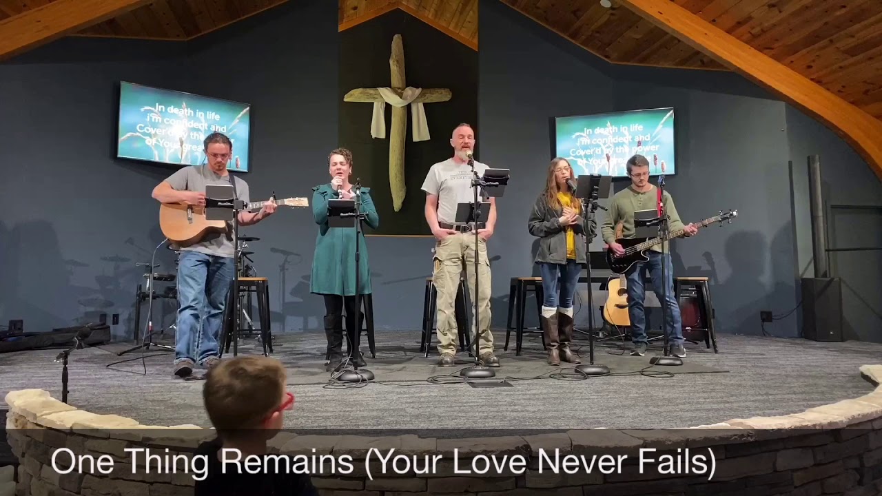 One Thing Remains (Your Love Never Fails) (Key of D)