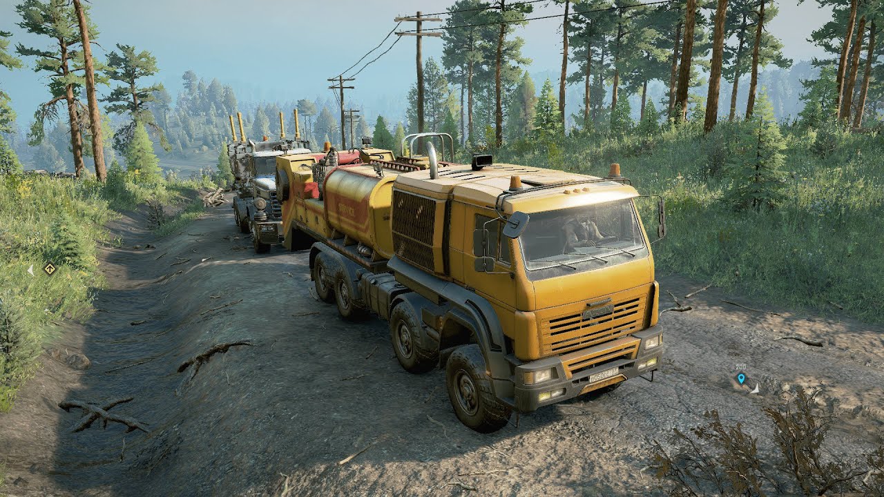 SnowRunner – Discovering New Truck DAN 96320 | Hidden Heavy Truck Location