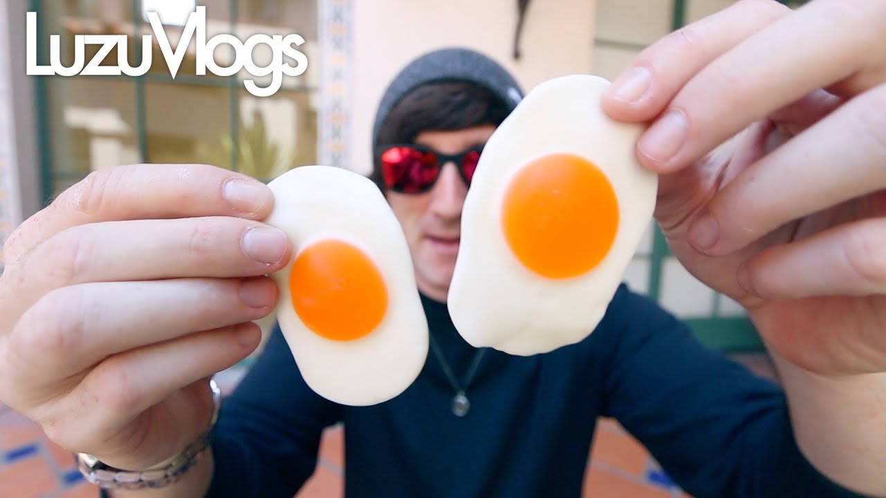 CON UN PAR DE HUEVOS - LuzuVlogs