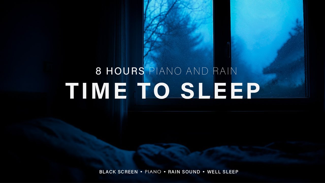 Relaxing Piano Melodies with Gentle Rainy Window – Sleep Music for Deep Rest & Anxiety Relief #14
