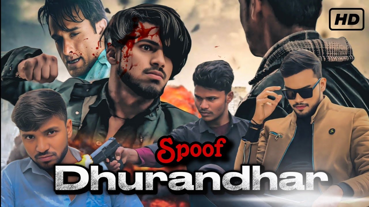 Dhurandhar movie fight spoof | children fight spoof | south action spoof | 4k full hd hindi dubbed