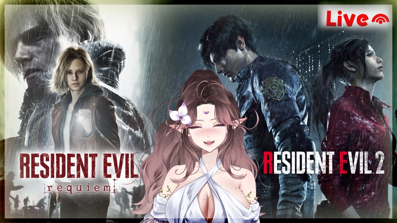 🔴 LIVE! RESI SUNDAY!! WE'RE BACK WITH LEON! RESI 2 AFTER! ♡