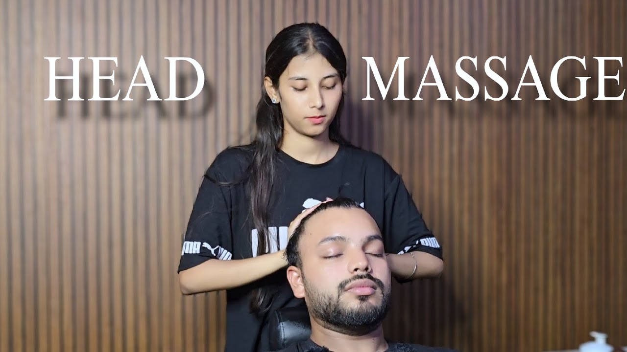 ASMR Head Massage | 30 minutes of Relaxing Head Massage #asmr #satisfying