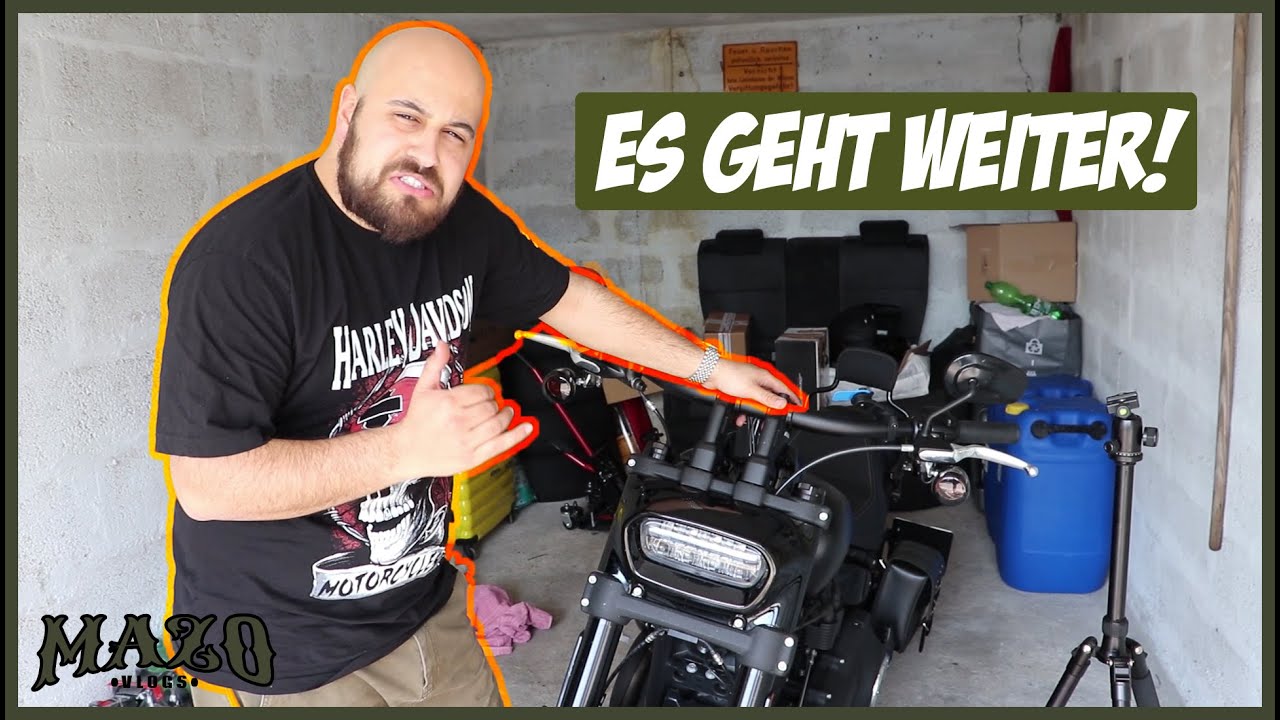 JETZT WIRDS GANZ WILD! | Riser für die Harley Davidson Fat Bob