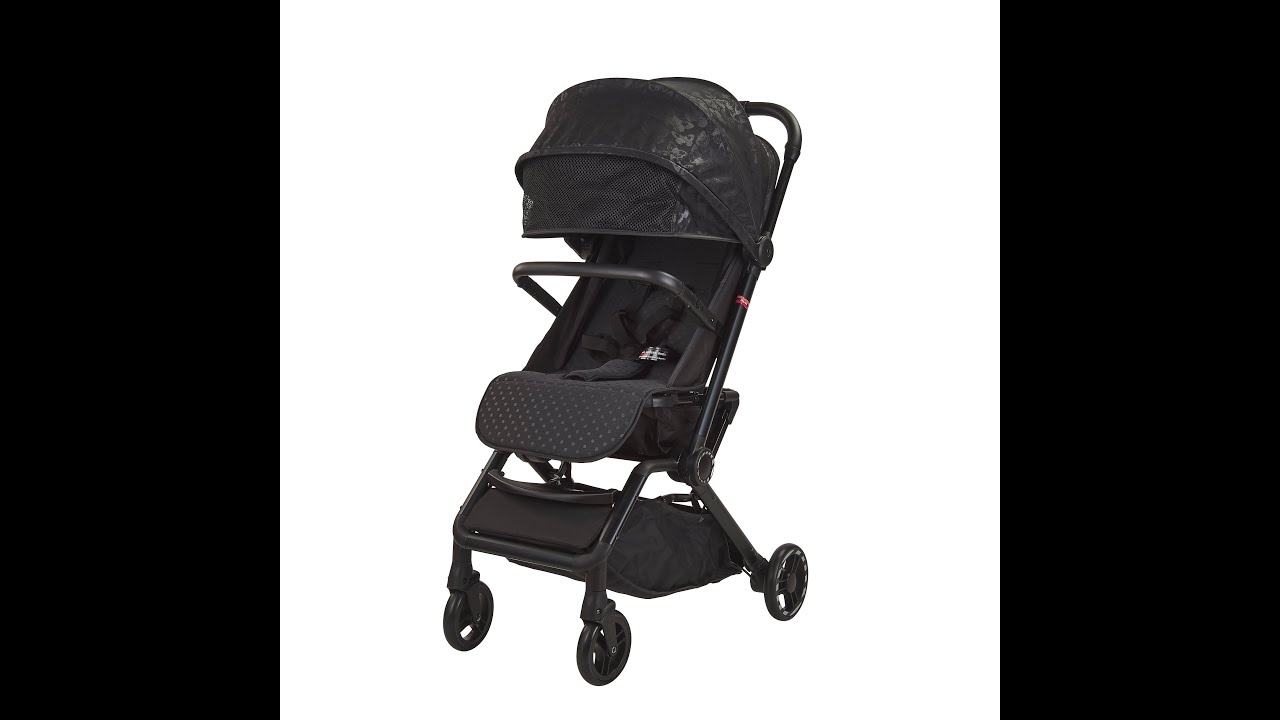 Auto folding baby stroller
