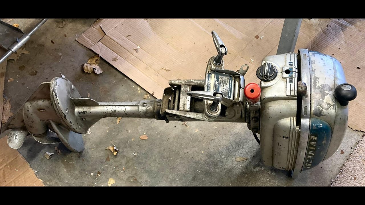 1948-1951 Evinrude 4425 Sportsman 1.5 hp outboard magneto - thorough check out & restoration Part 1