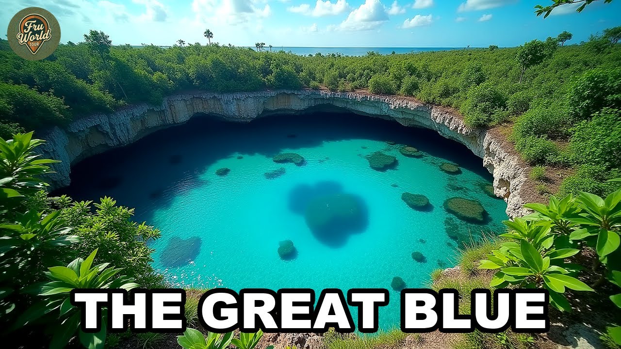 The Great Blue Hole, Belize: Why This Caribbean Sinkhole. One of the Most Mysterious Places on Earth