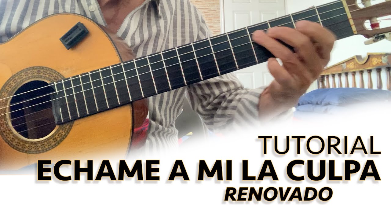 Aprende Échame a mí la culpa en guitarra fácil / El Peña Bon