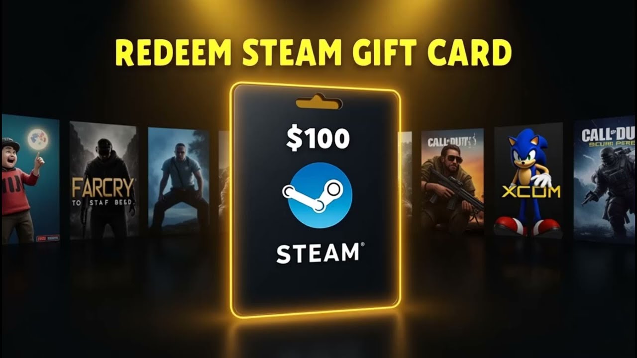 Steam Wallet Free Code 2025 💰 | 100% Working Free Steam Gift Card Method