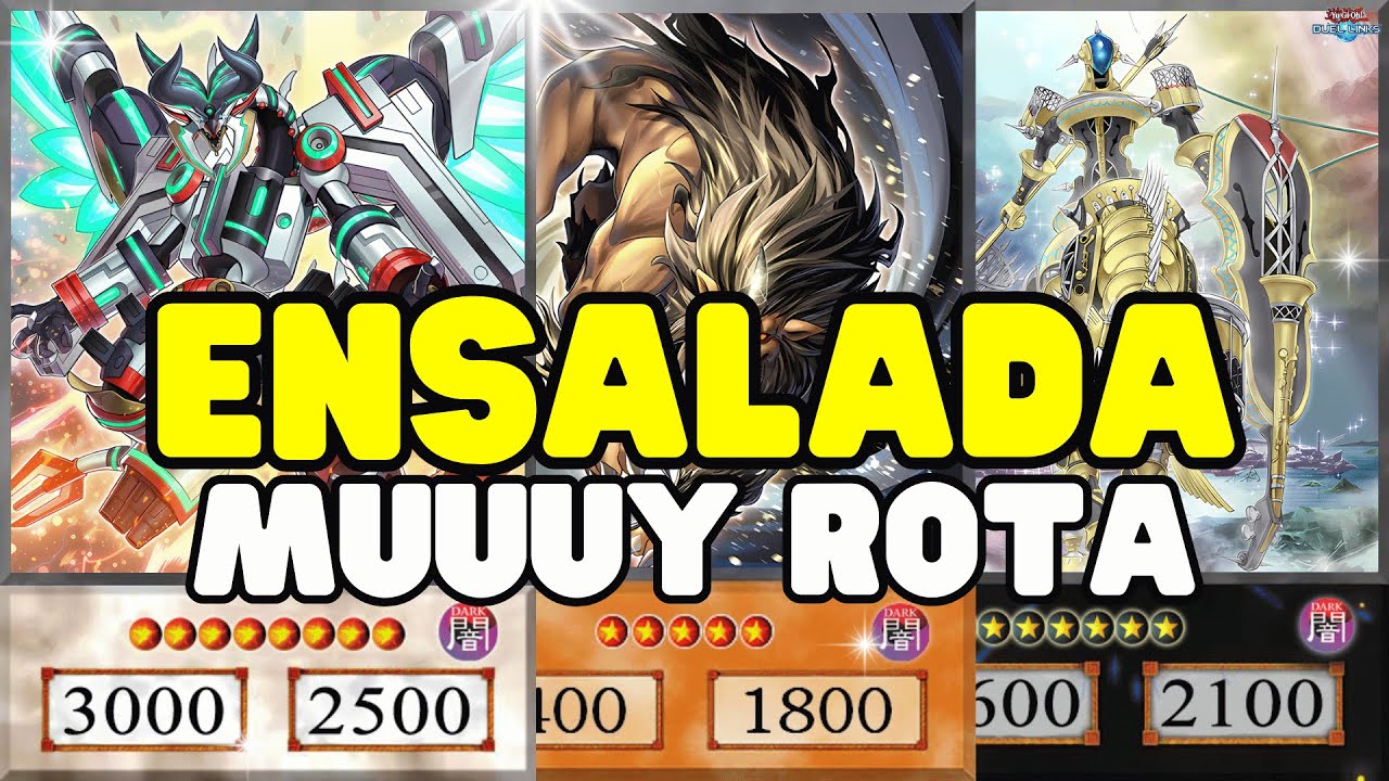 La ENSALADA M&Aacute;S ROTA que HE JUGADO en TODOS estos A&Ntilde;OS de Yu-Gi-Oh! Duel Links...