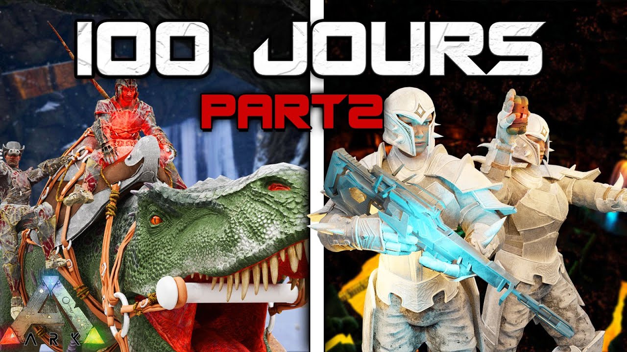 Survivre 100 Jours sur ARK PART2 en PVP DUO