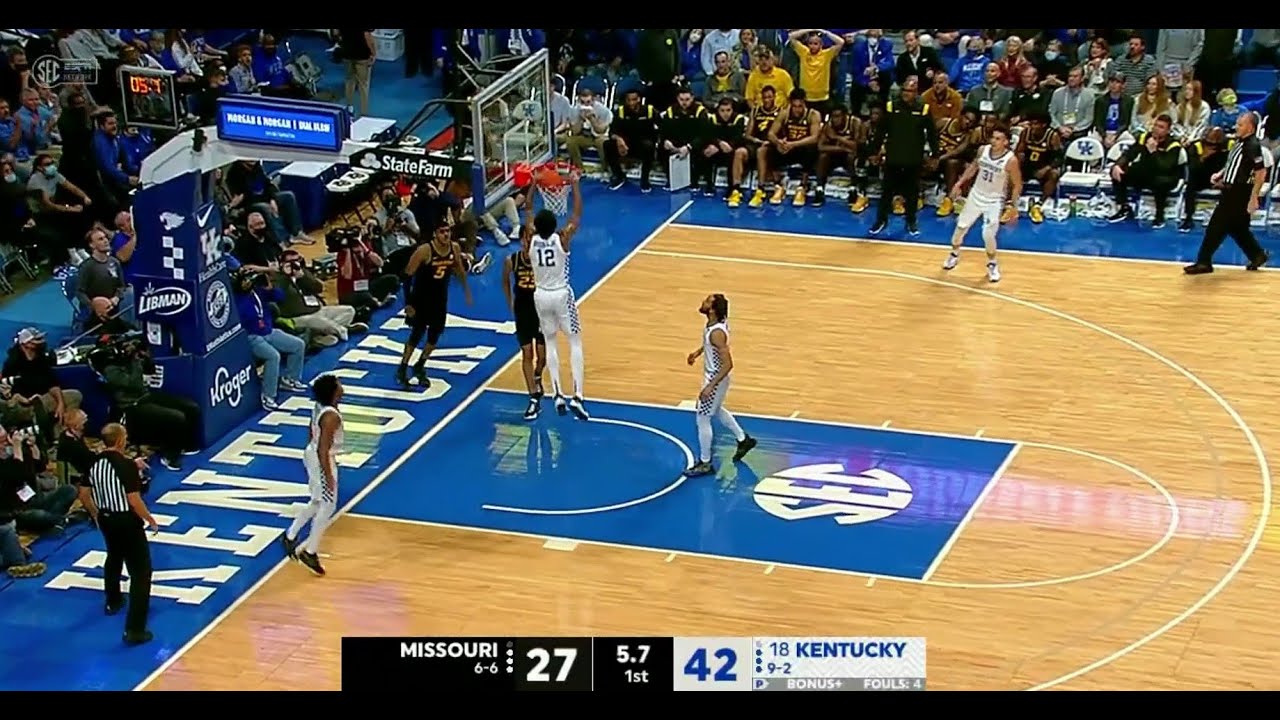 2021-2022 - Kentucky vs Missouri (Game 12)