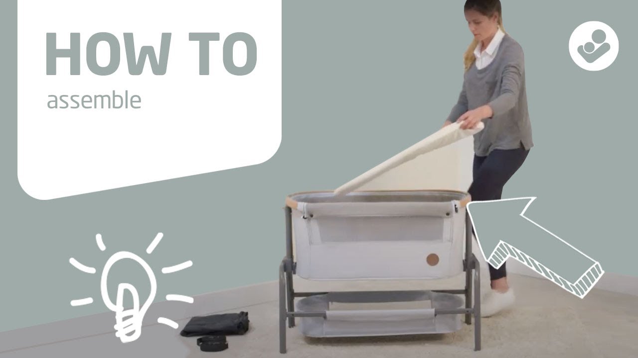 How to assemble the Maxi-Cosi Iora 2-in-1 bedside sleeper