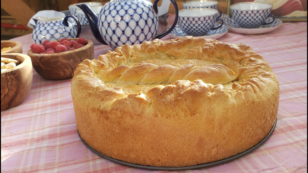 Русский пирог с капустой
