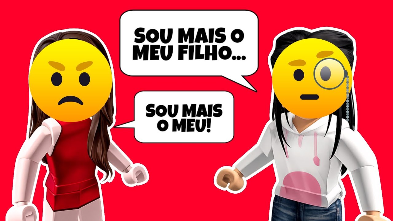 As Mães Que Competem Pra Ver Quem Tem O Melhor Filho - História Roblox 