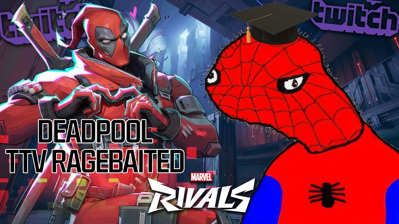 Ragebait Spiderman vs Deadpool Twitch Streamers! (Season 6)