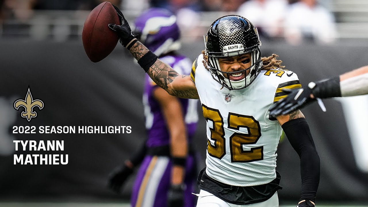 Tyrann Mathieu's Top Plays 2022 NFL Season | New Orleans Saints
