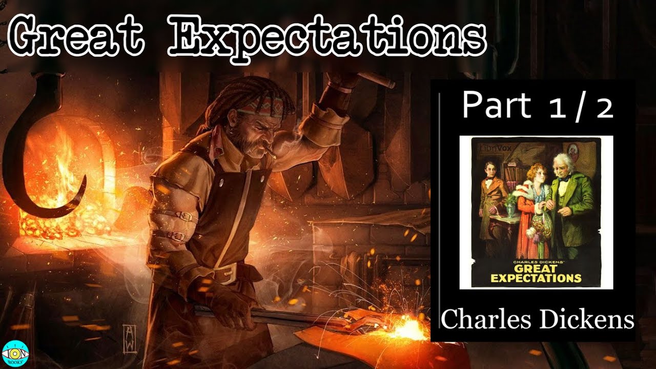 Great Expectations by Charles Dickens Part 1/2 🎧 Audiobook with Scrolling Text 📖
