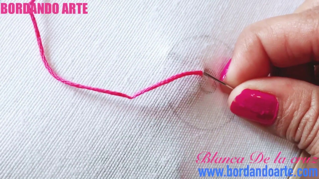 BORDAR PUNTO MARGARITA PASO A PASO