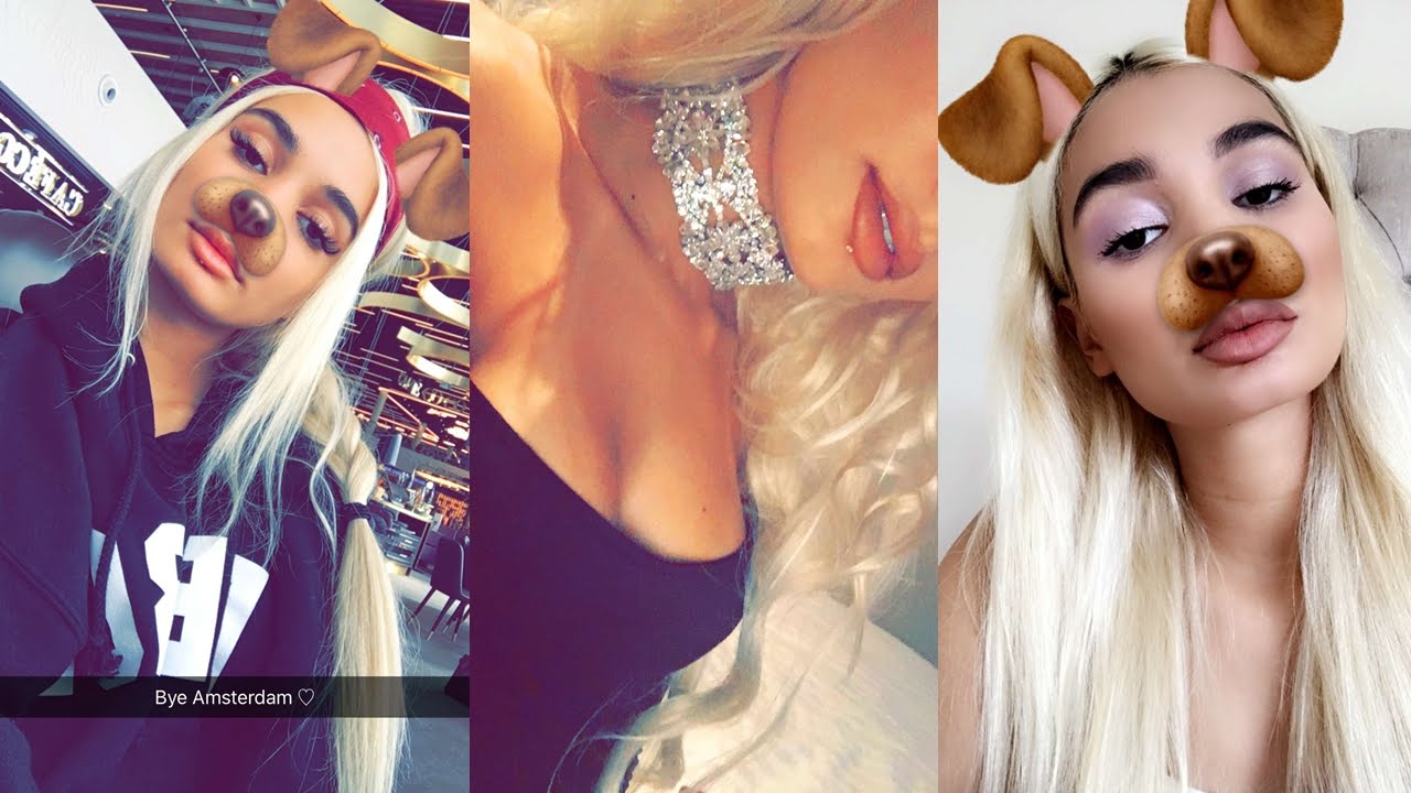 Pia Mia | Snapchat Videos/Compilation | Material Girl | September 2016 pt.1