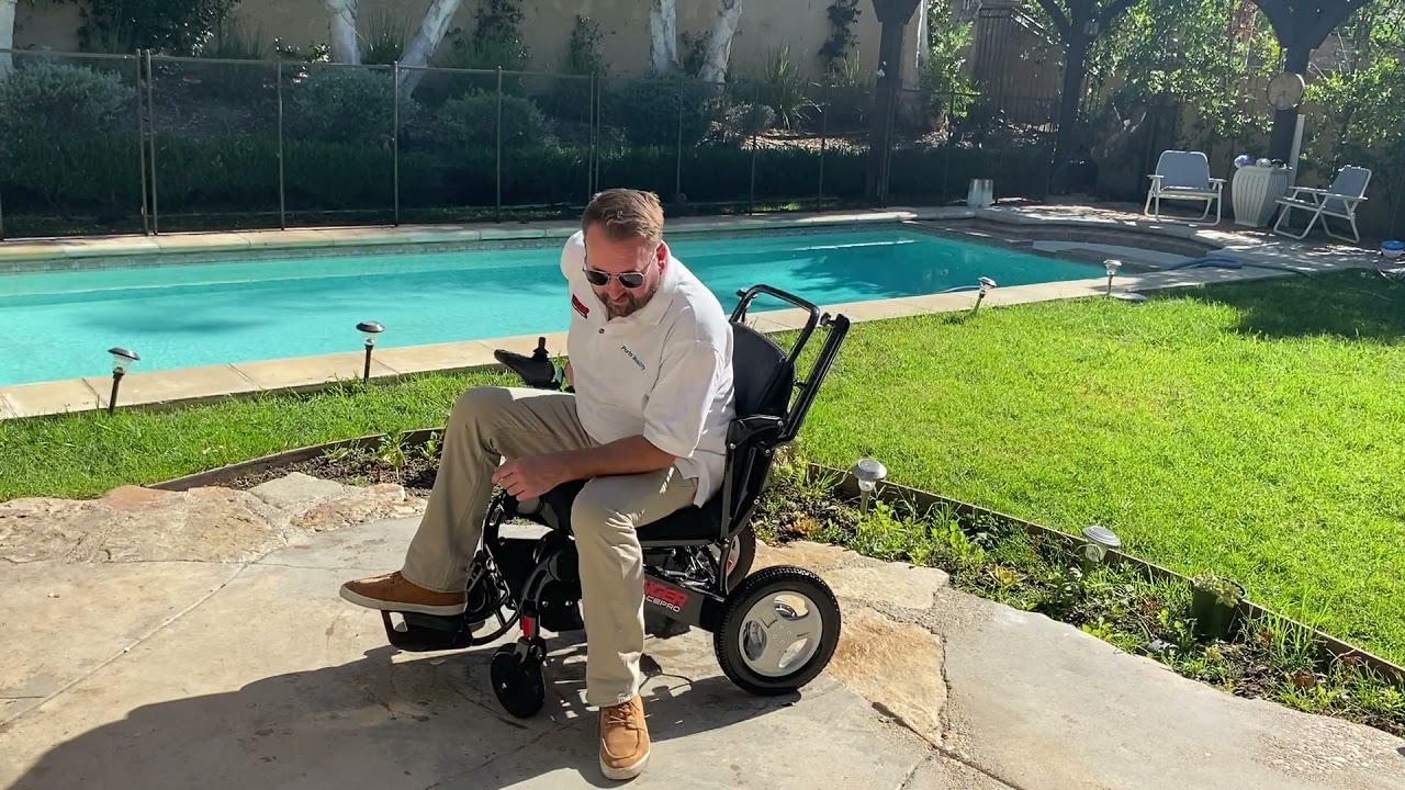Ranger Spacepro Carbon Heavy Duty Lightweight Folding Premium Electric Wheelchair