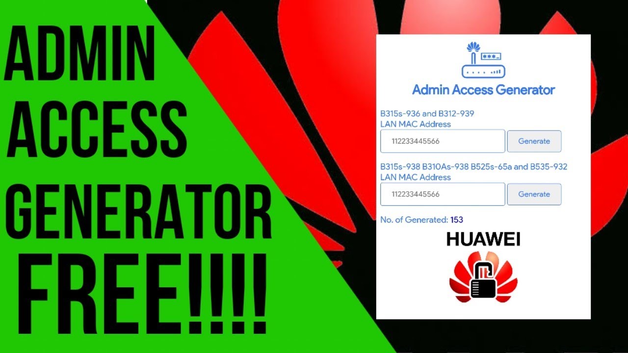 ADMIN ACCESS GENERATOR|WIFI MODEM|LATEST 2023