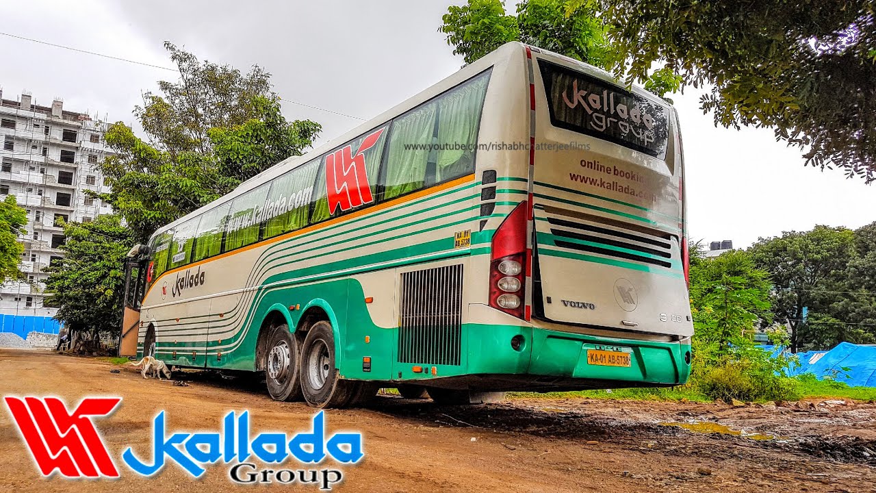 Kallada Volvo B9R Resting At Bengaluru | Karnataka | #RCBuses | India
