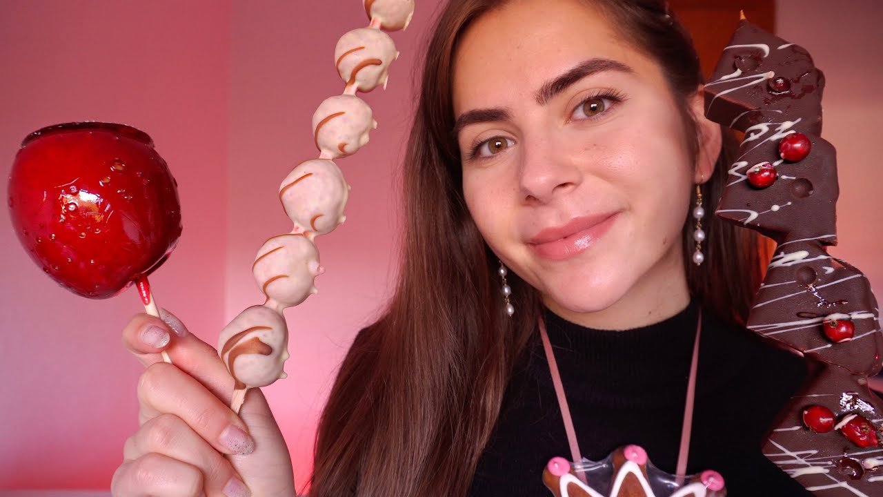 ASMR Kirmes Trigger Tasting 🍭👅🍡