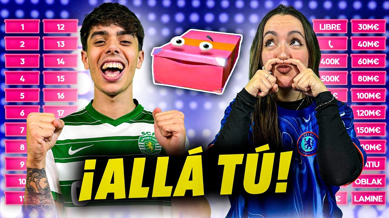 EL que HAGA MEJOR XI con las CAJAS SORPRESAS GANA *ALLÁ TÚ EDICIÓN FÚTBOL*