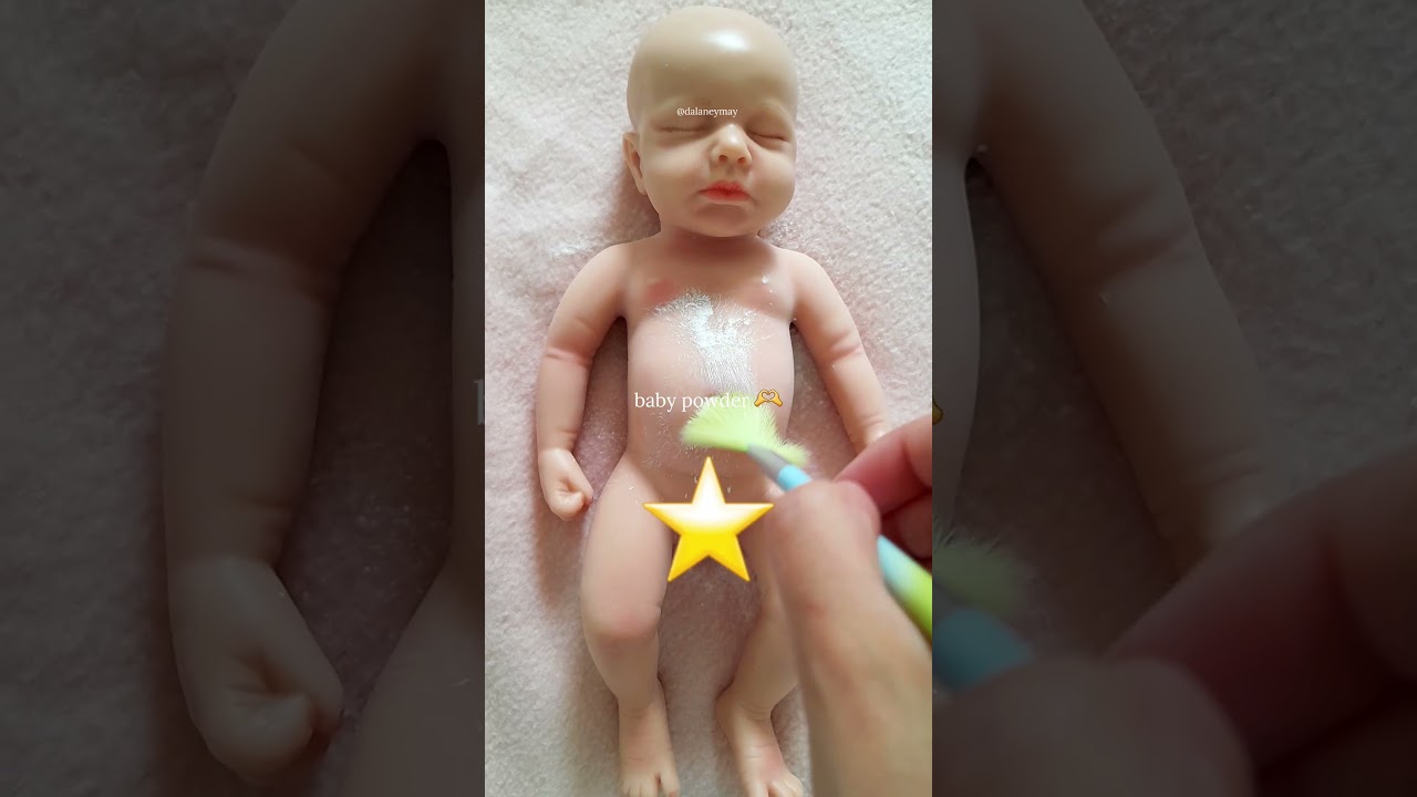 my silicone baby's bath routine 💐 #viral #baby #reborns #shortvideos
