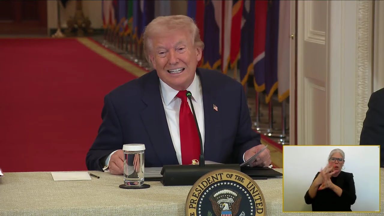 President Trump Participates in a Saving College Sports Roundtable