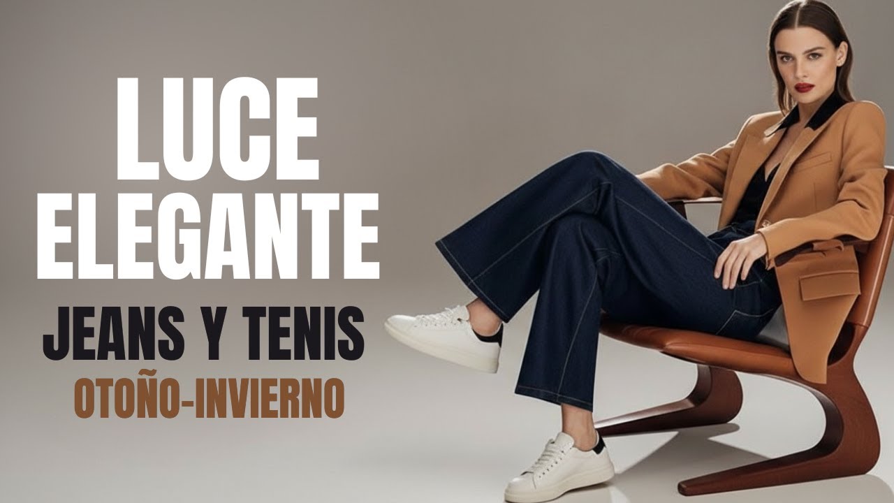 La Forma m&aacute;s Elegante de Usar Tenis y Jeans este Oto&ntilde;o&ndash;Invierno 2025