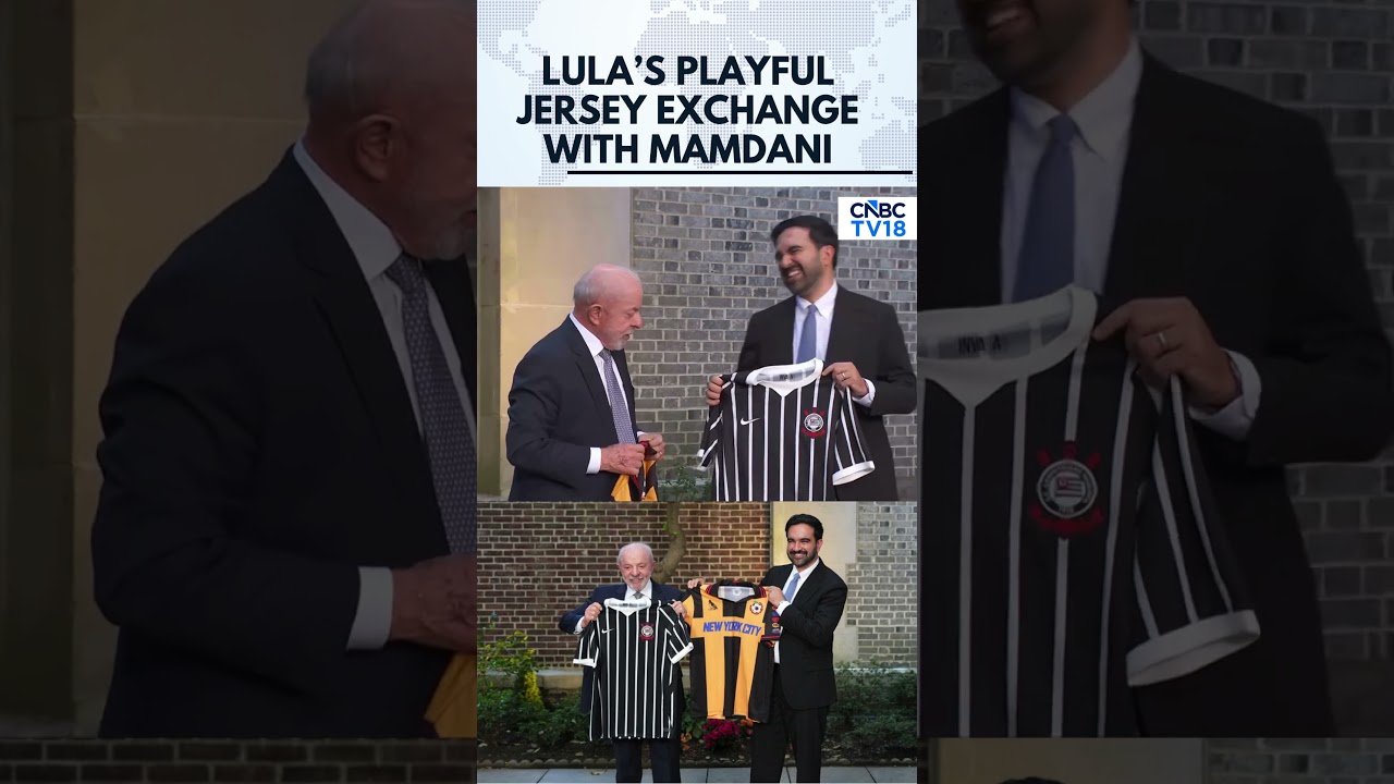 Lula Gifts Corinthians Jersey To NYC Mayor Mamdani, Jokes: &ldquo;My Team Is Really Good&rdquo; | N18G