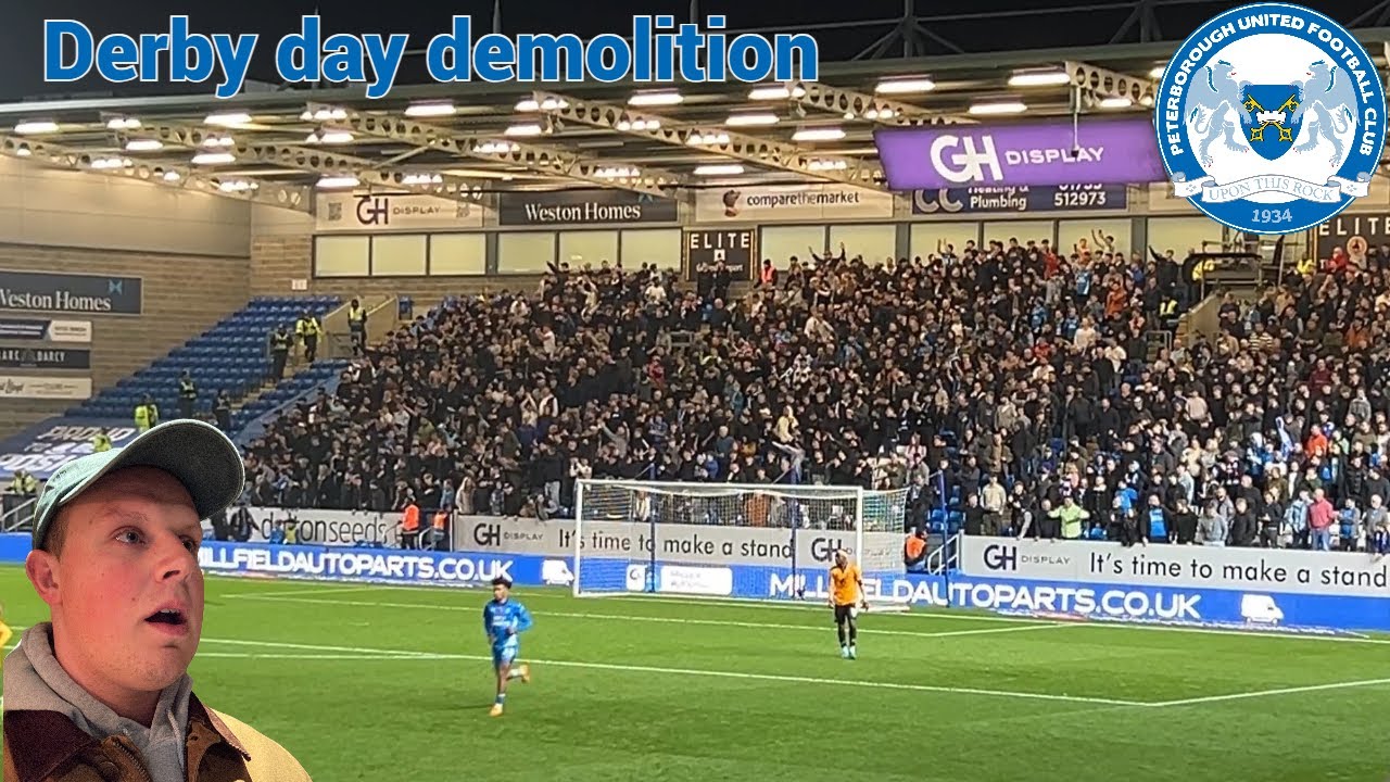 ABSOLUTE HAMMERING IN CAMBRIDGESHIRE DERBY - Peterborough United vs Cambridge United