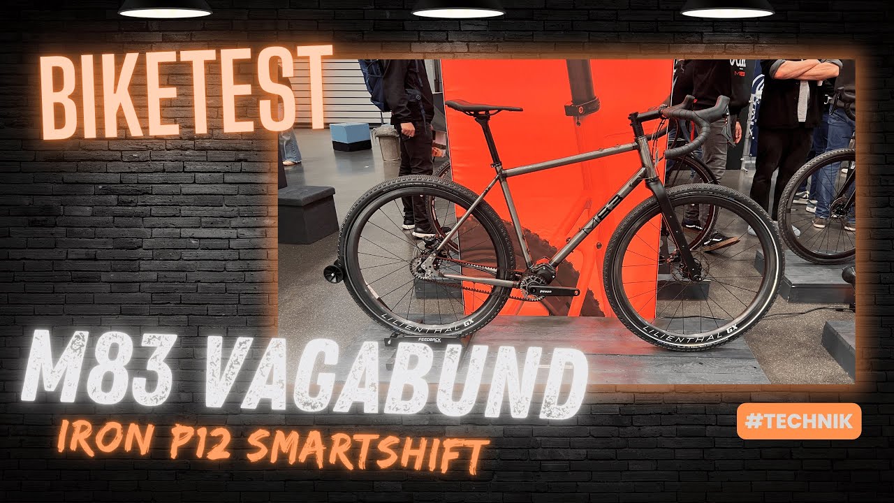 👉 M83 Vagabund Iron P12 Smartshift &ndash; Test & 250 km Belgien-Tour 🚴&zwj;♂️
