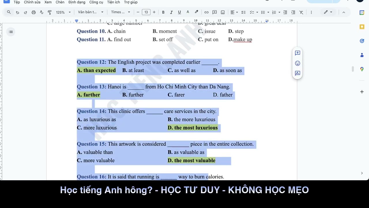 [LIVE ĐẦU THÁNG 3] ĐỀ THI THỬ THPTQG 2K8 - Học tiếng Anh hông?