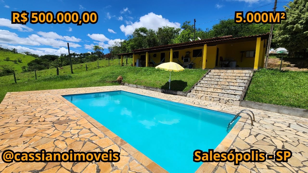 RECANTO VISTA LINDA a VENDA em Salesópolis - R$ 500.000,00
