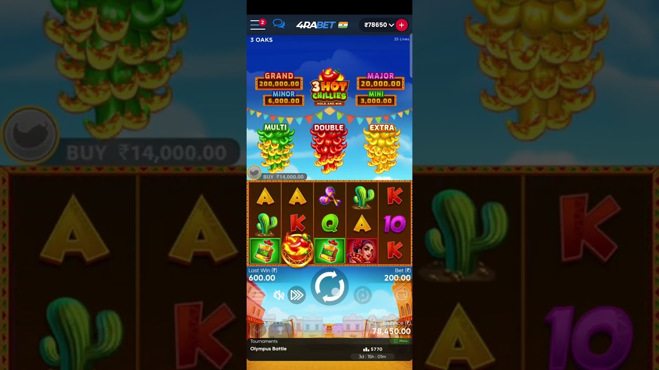 21September2024  3 hot chillies slot game