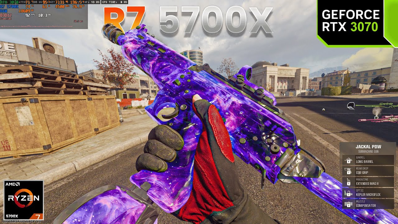 Warzone Gameplay | R7 5700X + RTX 3070 (8GB) | Low Settings 1080P