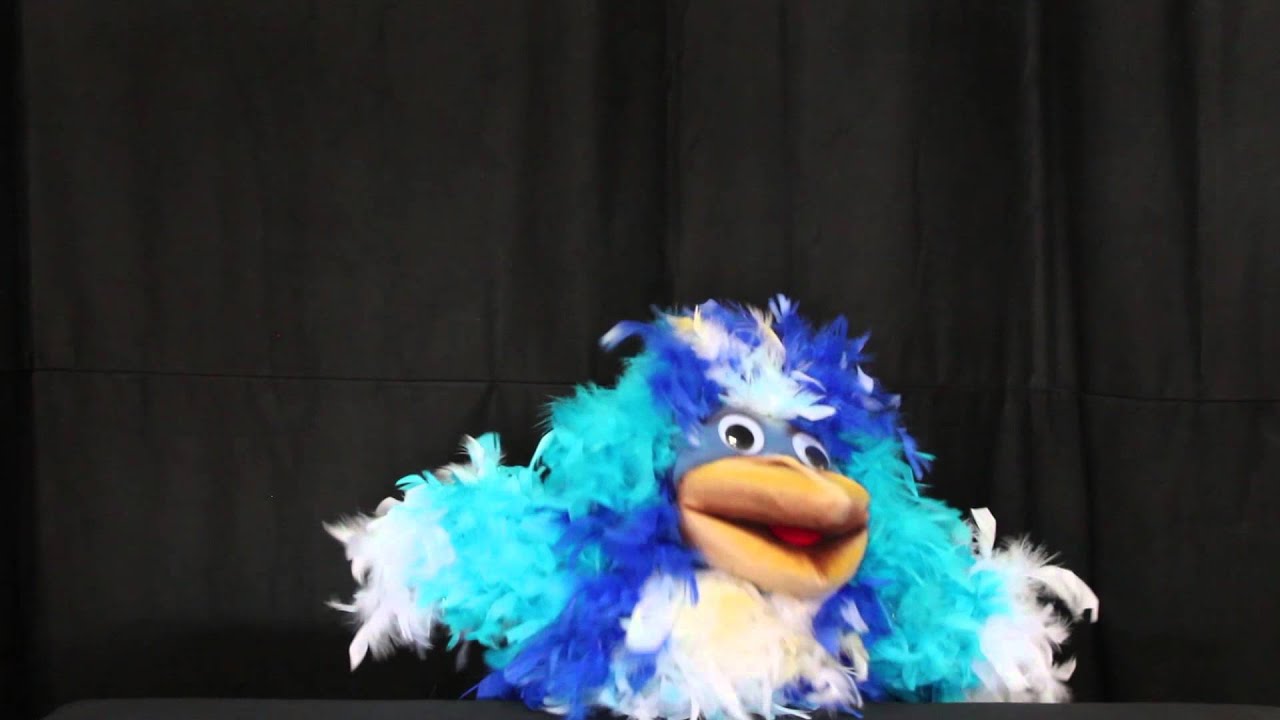 Shrek The Musical : Exploding Bird Puppet demo