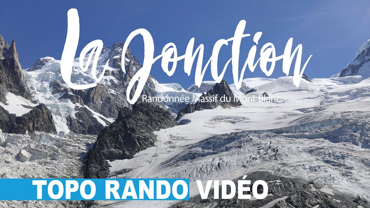 LA JONCTION -Randonné -  Massif du Mont Blanc - Chamonix - Glacier des Bossons et Taconnaz - France