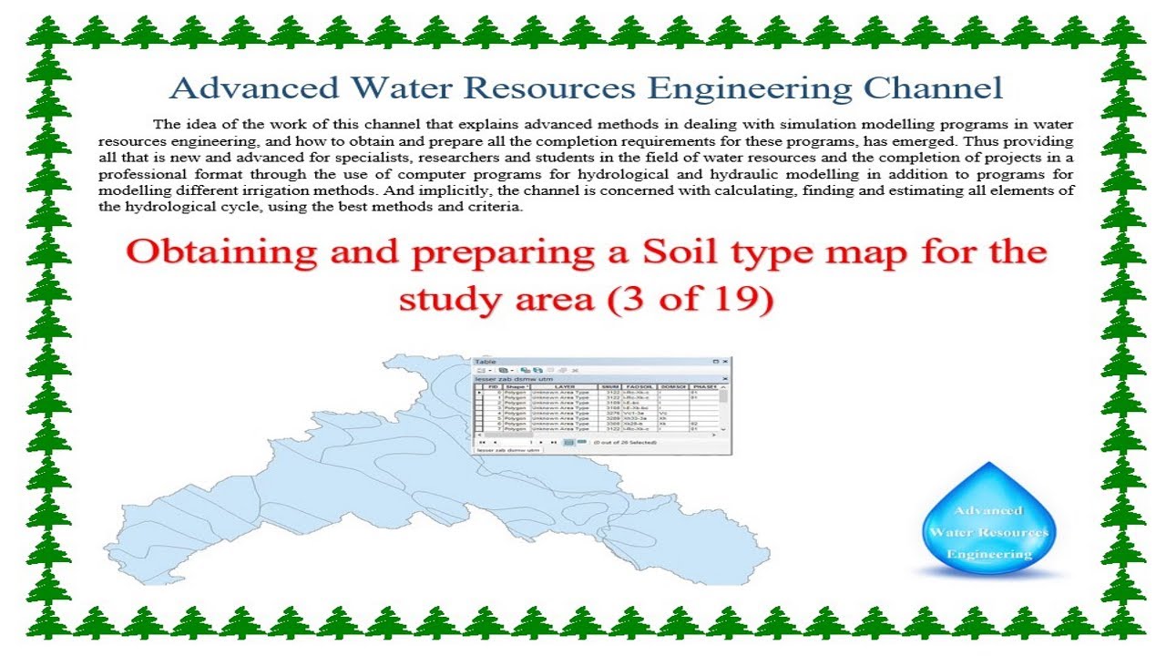 Obtaining and preparing a Soil type map for the study area 3 of 19